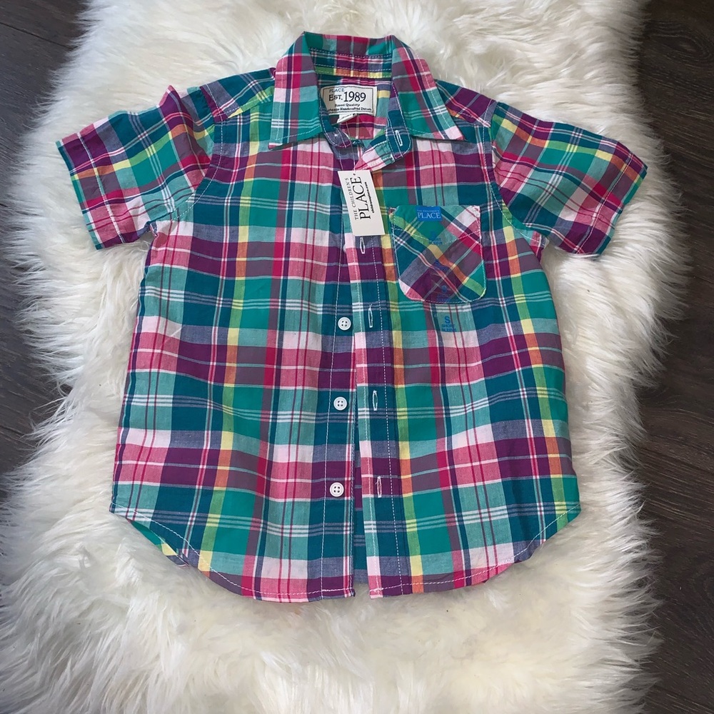 Boys collar shirt
